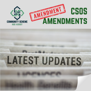 CSOS Amendments